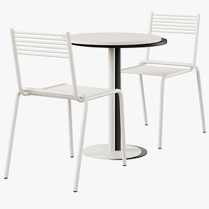 Utyr Chair And Ai Table model