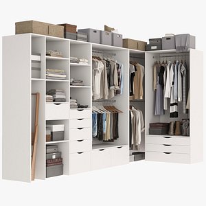 3D Wardrobe model