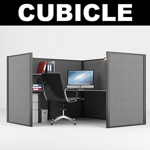 cubicle realistic computer max