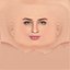 Lisa Vicari Kopf – Keine Haare – Low-Poly-Kopf für Spiel