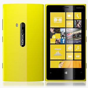 3d nokia lumia 920 model