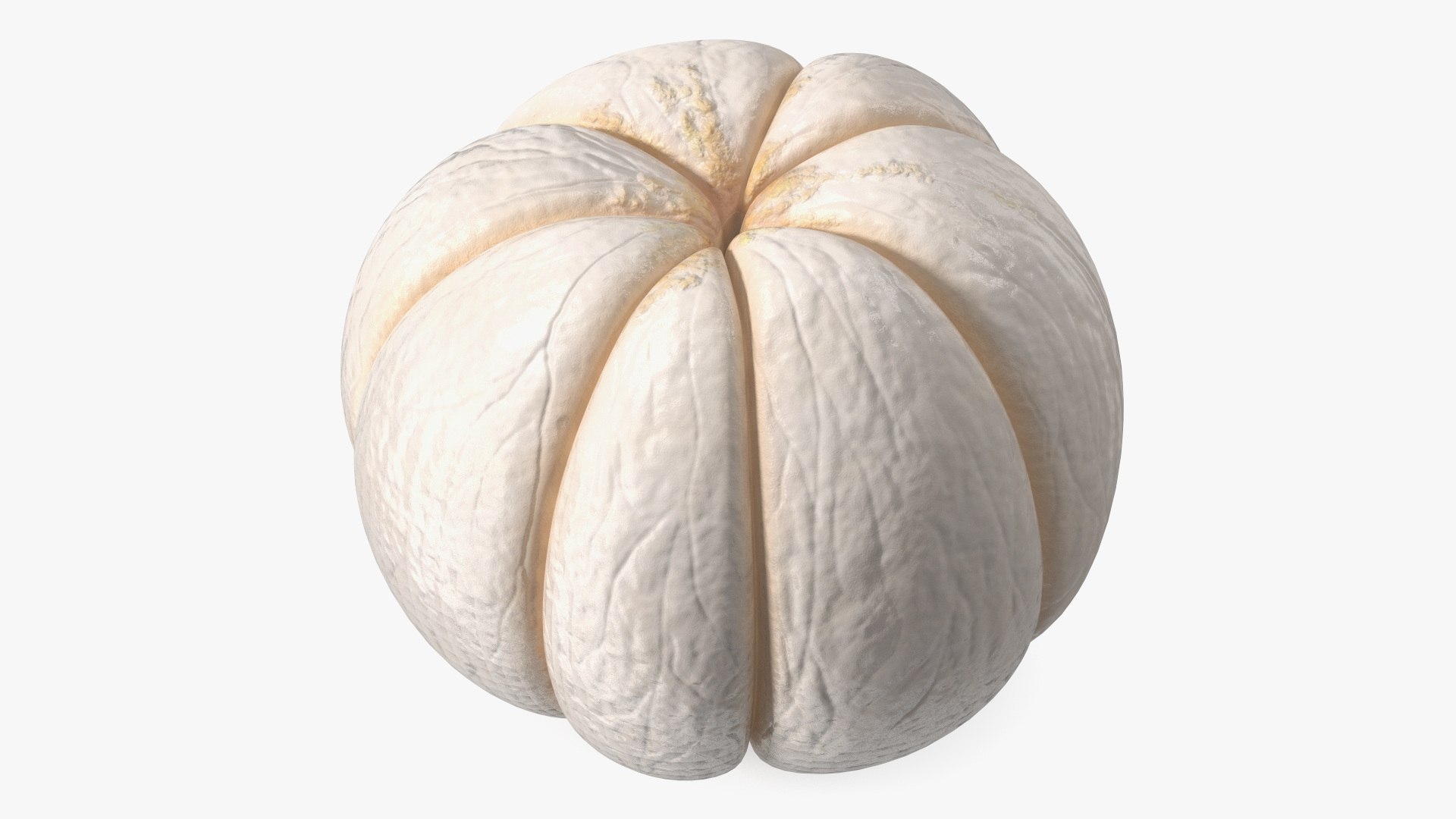 Peeled Mangosteen Fruit 3D model preview