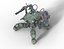 Sci-Fi Heavy Quad Mech Spider