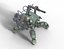 Sci-Fi Heavy Quad Mech Spider