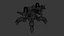 Sci-Fi Heavy Quad Mech Spider