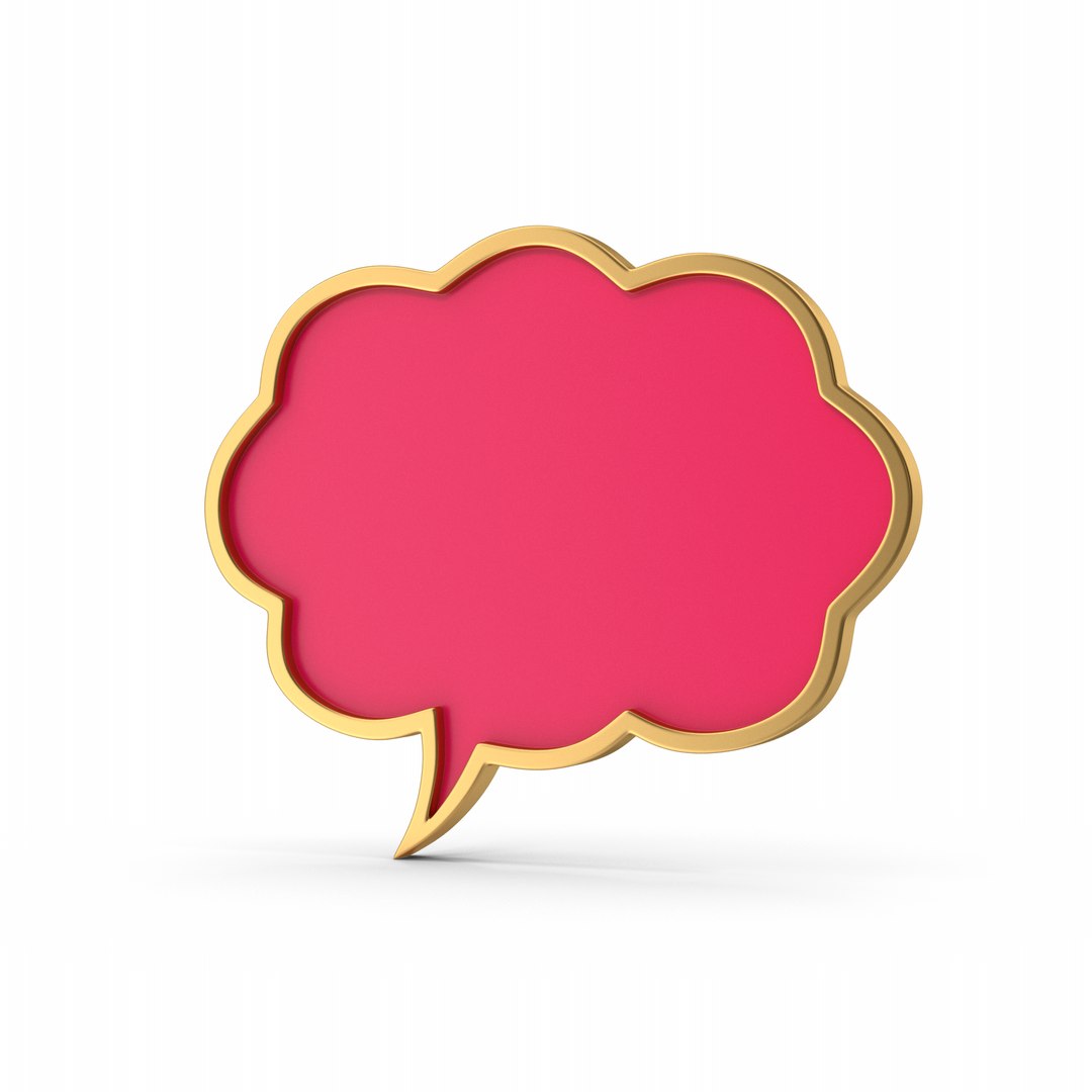 3D Speech Bubble Symbol model https://p.turbosquid.com/ts-thumb/Zo/vqyTnl/nV/speechbubblesymbol.i02.2k/png/1731145838/1920x1080/fit_q87/27adcc995798ace80e049ac64290b3fdc2e48e1a/speechbubblesymbol.i02.2k.jpg