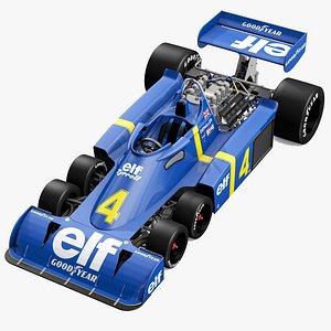 Formula 1 Tyrrell six wheeler