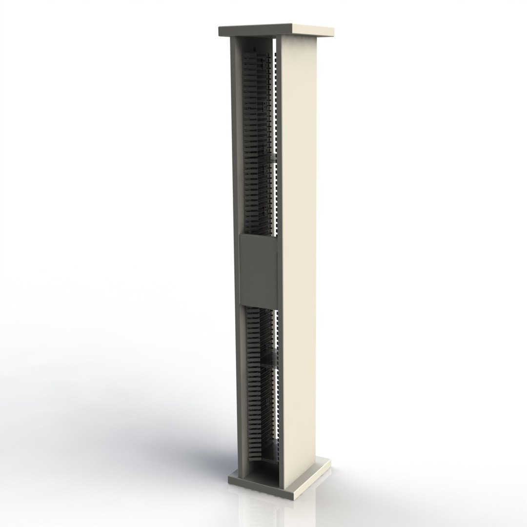 Cd Rack 3d Model