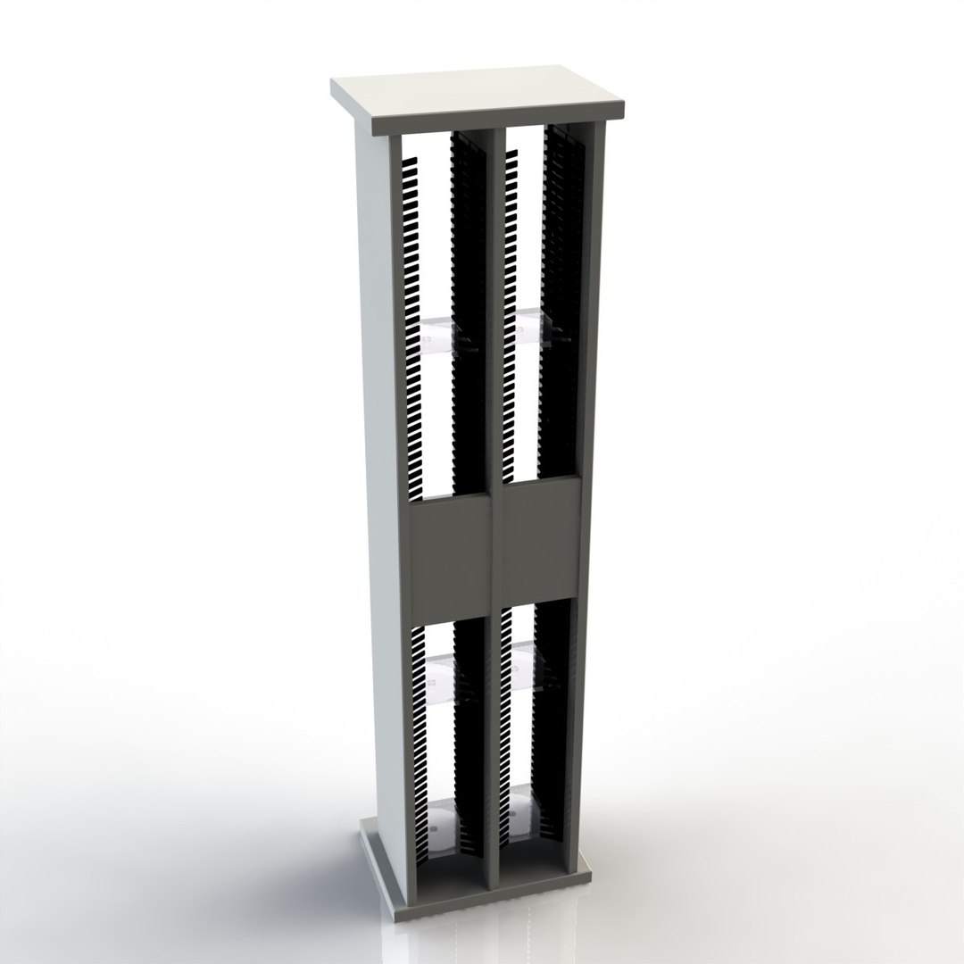 Cd Rack 3d Model
