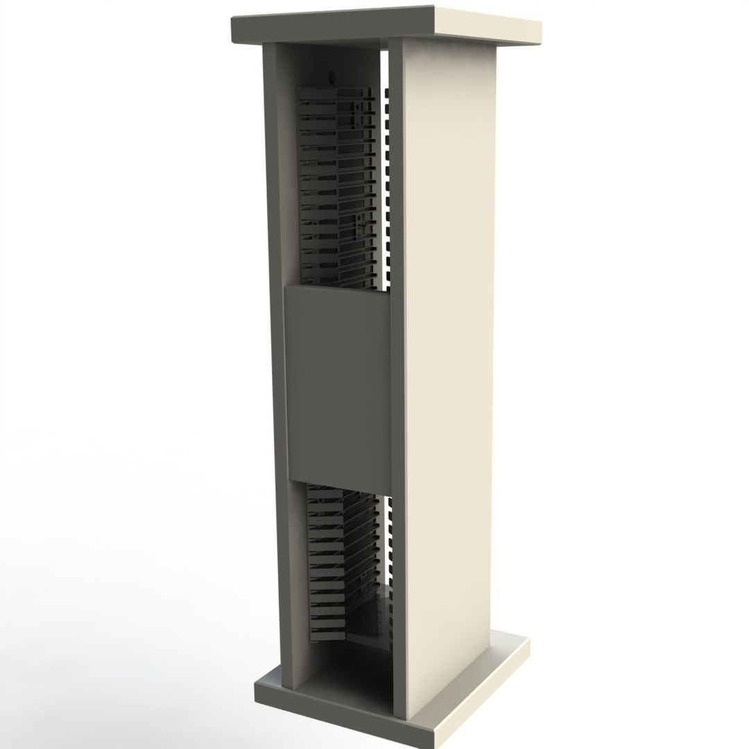 Cd Rack 3d Model