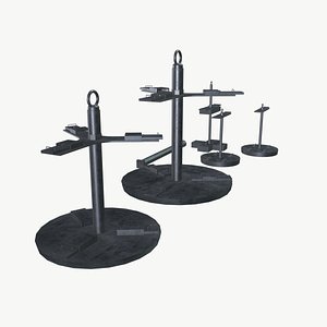 3D Anchor handling tools model