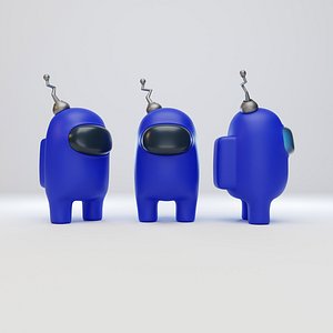 Among Us Antenna Character