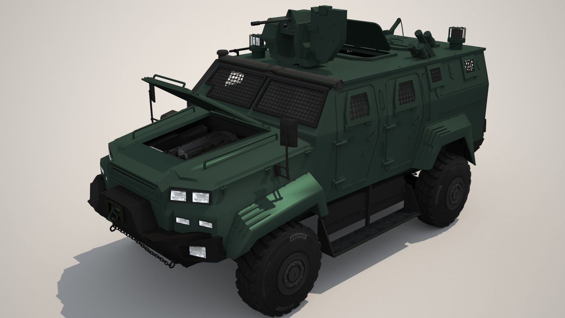 Ejder Yalcin - Armored Military 3D model 3D model - TurboSquid 2100882