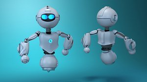 3D robot character