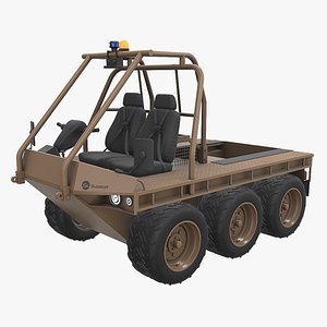 ATMP Supacat High Mobility Vehicle - Desert 3D