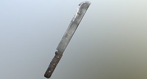 machete ready games 3D model