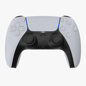 3D PS5 Dualsense controller model