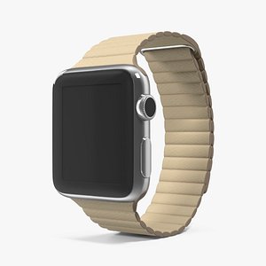Apple Watch with Magnetic Leather Loop