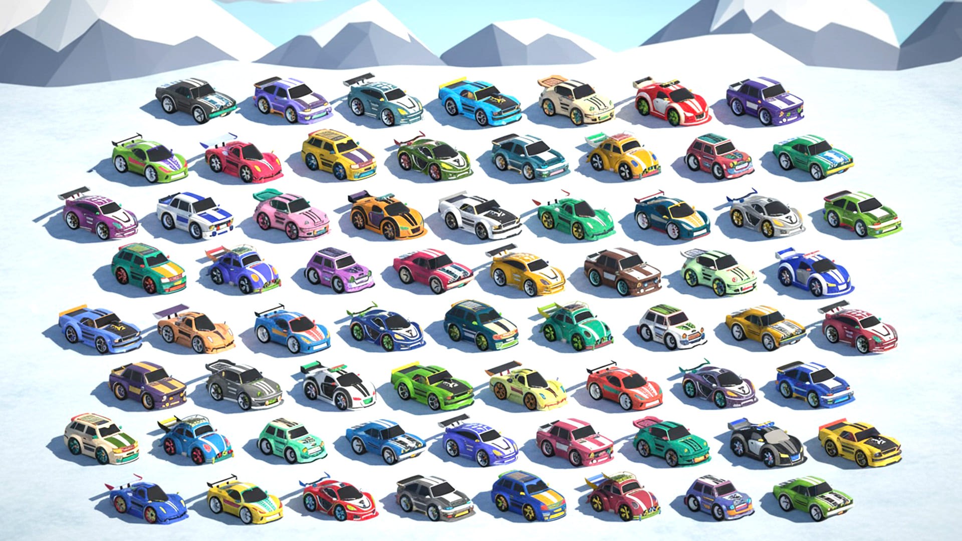 Tiny Sports Car Pack - 66 Low Poly Cute Toon Style Mini Racing Cars Chibi Style 3D https://p.turbosquid.com/ts-thumb/Zp/OdG8S2/VE/cars0/jpg/1757915648/1920x1080/fit_q87/79eda4ead53e5c022e3b33da10f07f08cd3694a7/cars0.jpg