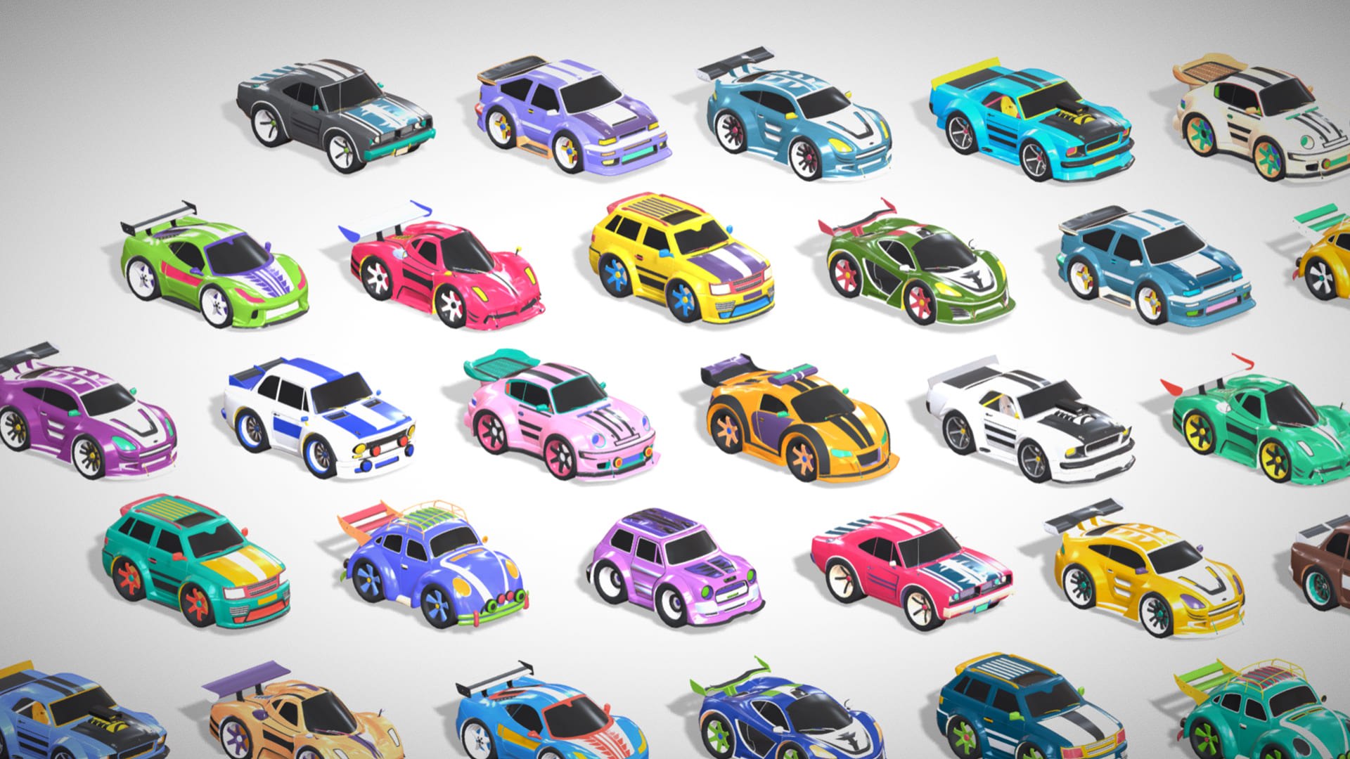 Tiny Sports Car Pack - 66 Low Poly Cute Toon Style Mini Racing Cars Chibi Style 3D https://p.turbosquid.com/ts-thumb/Zp/OdG8S2/hO/s5.1/jpg/1757915977/1920x1080/fit_q87/5cadac81f7d9ecdc449c719e15741b5c1968c5e8/s5.1.jpg