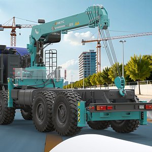 Hyundai HLC 8016 Crane 3D model