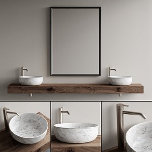 Inbani Strato Vanity Unit Set 4