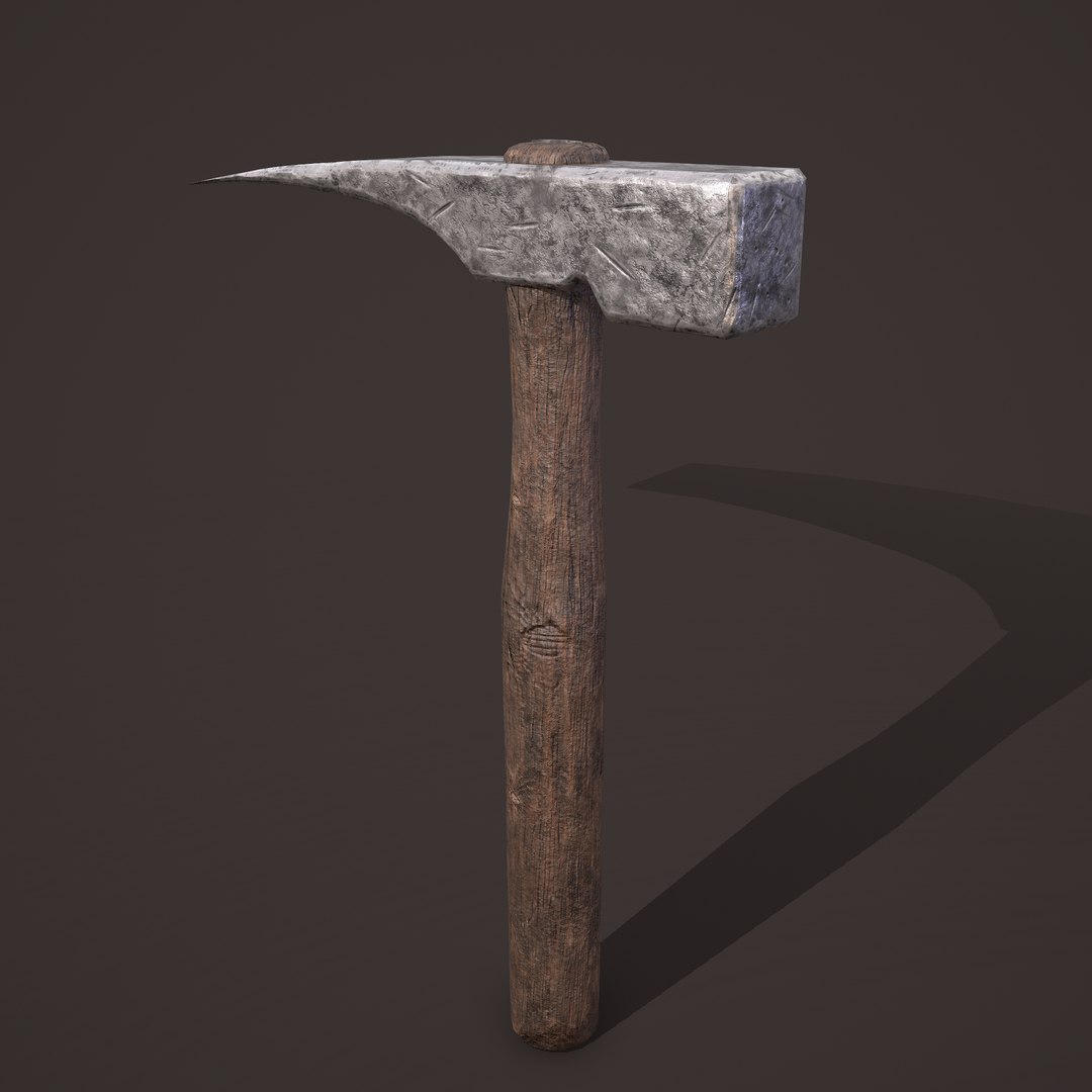 3D medieval hammer https://p.turbosquid.com/ts-thumb/Zp/WMKLtj/Gowf7TVH/2/png/1578968514/1920x1080/fit_q87/bc3acfb231e53447c8e4544da1f00a0b457bebe6/2.jpg