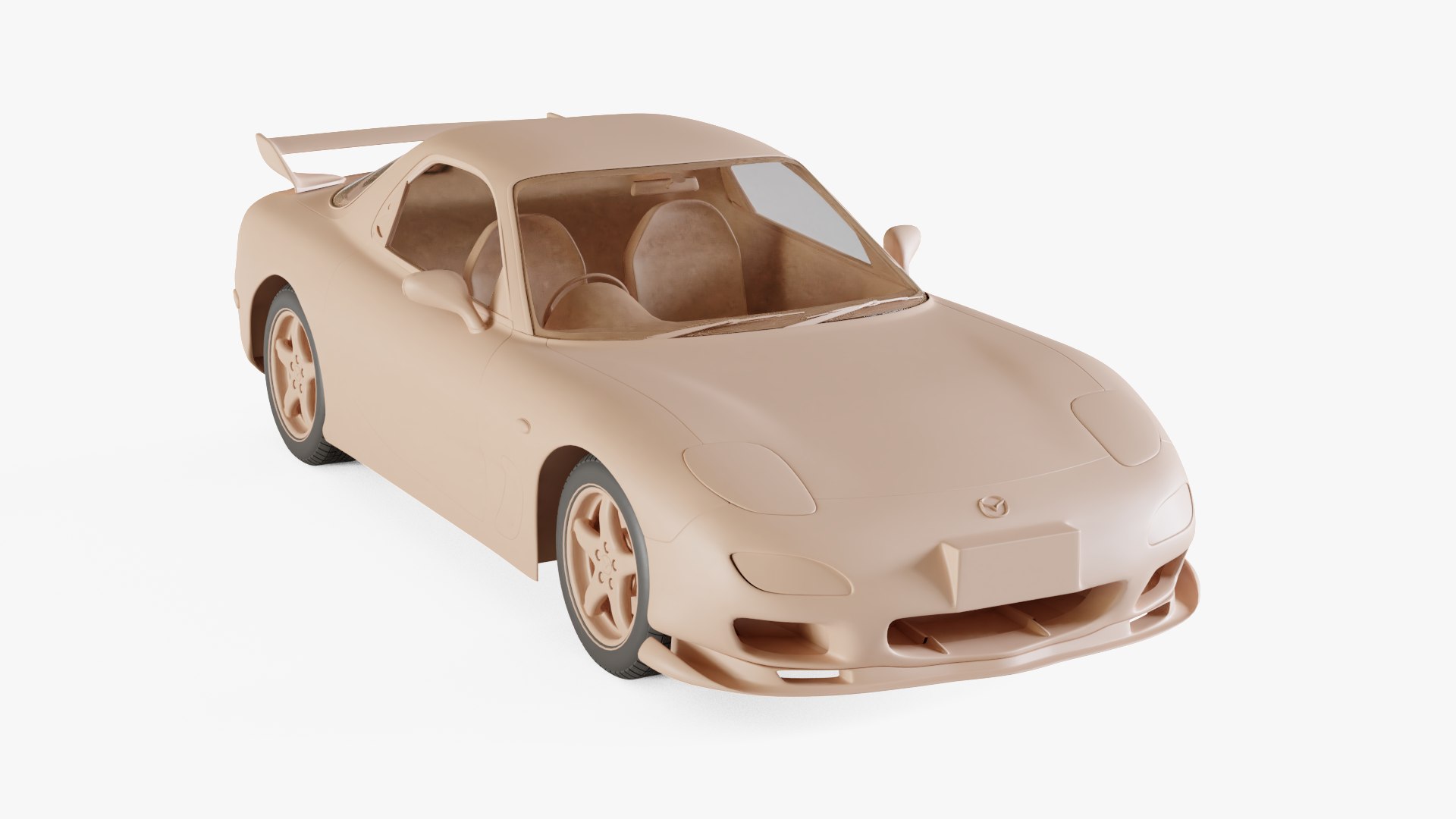 1999 马自达 RX-73D模型 - TurboSquid 1795597