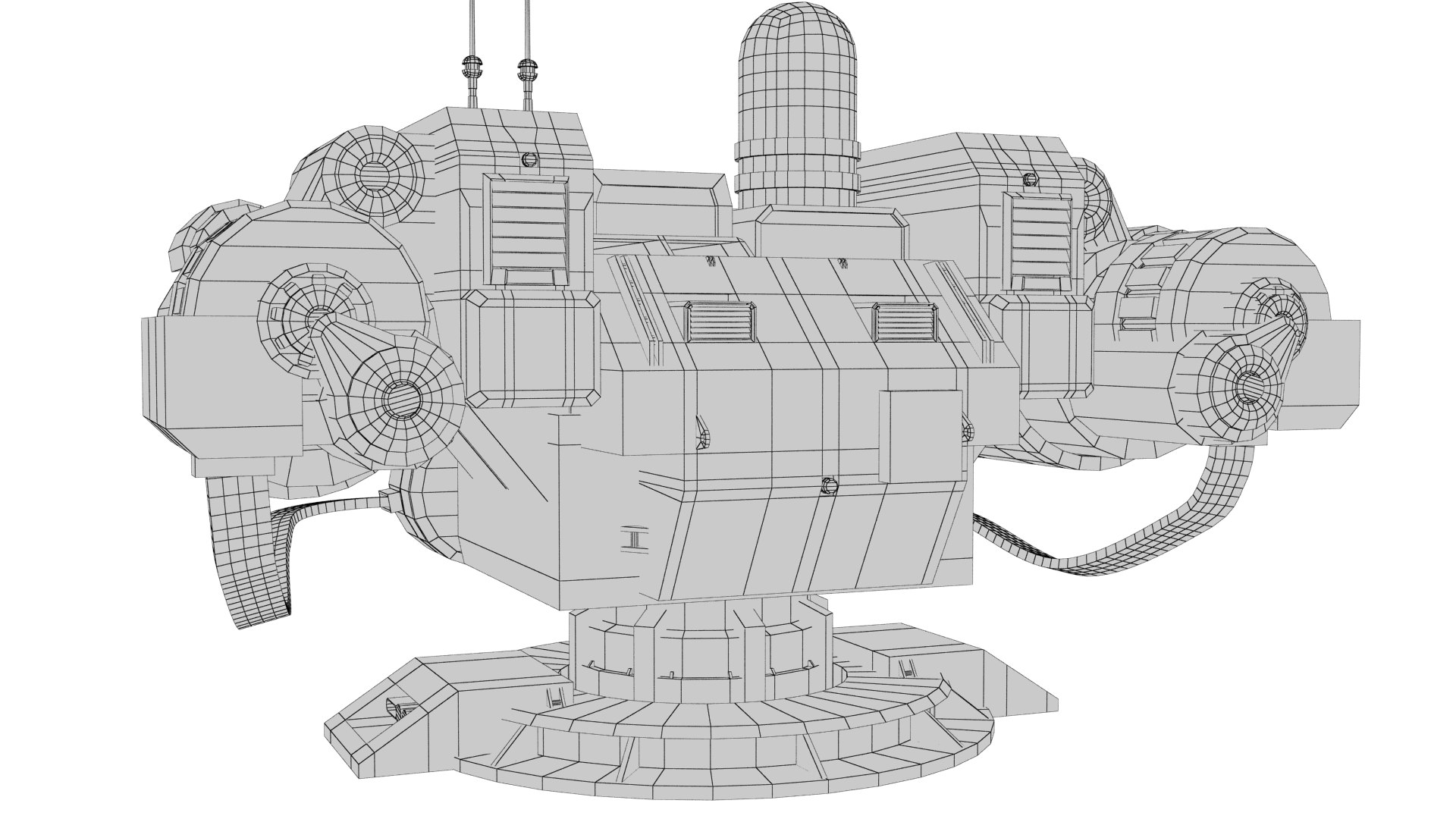 sci-fi turret 3D model https://p.turbosquid.com/ts-thumb/Zp/datIGn/NE/wire_0002/png/1613411587/1920x1080/fit_q87/a9c6c6b8a0c86d327b657e6a23e9d974bd7352a9/wire_0002.jpg