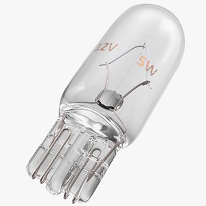 Halogen Capeless T10 W5W Light Bulb
