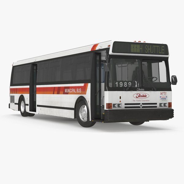 flxible metro d municipal 3d max