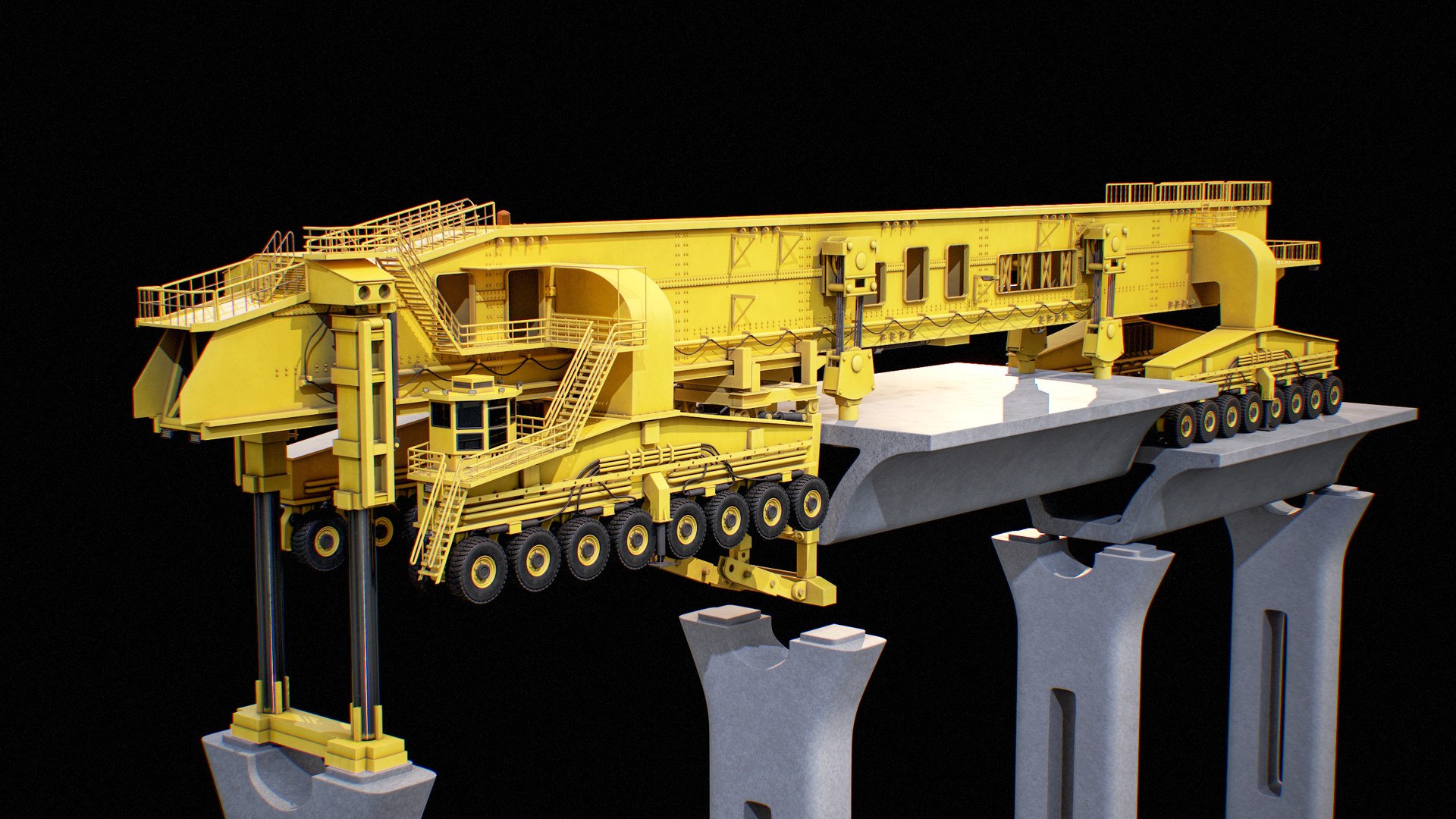 3D Bridge Girder Erection Machine SLJ900 With The Bridge PBR https://p.turbosquid.com/ts-thumb/Zp/juGi3U/94/rr_001/png/1700847096/1920x1080/fit_q87/e0fab14aa6baddc2309ee10faec470bba8dd98c2/rr_001.jpg