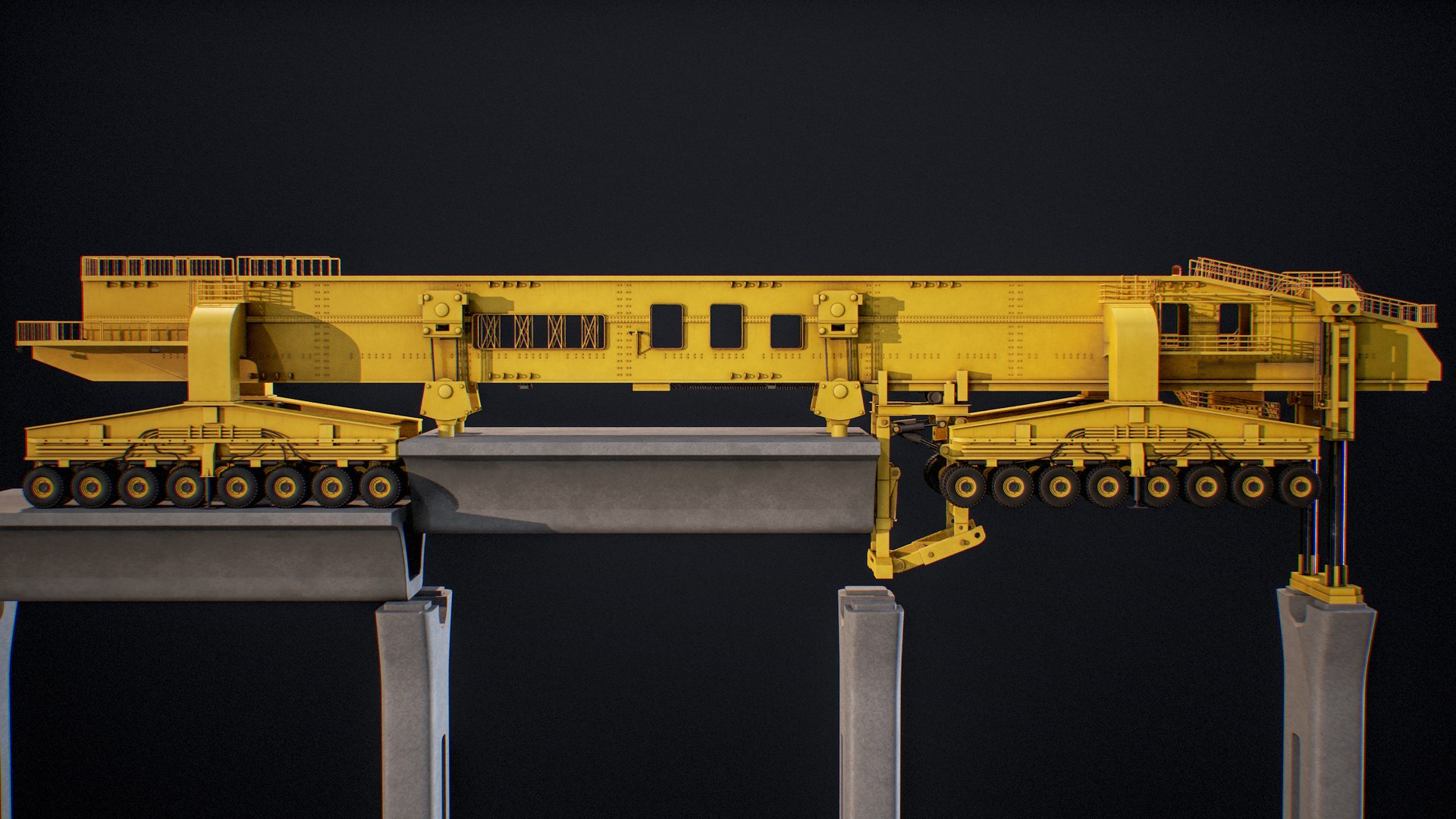 3D Bridge Girder Erection Machine SLJ900 With The Bridge PBR https://p.turbosquid.com/ts-thumb/Zp/juGi3U/QV/rr_viewport_014/png/1700847170/1920x1080/fit_q87/d13ba55ca3b7b6312f276207cc2e63150f5b4939/rr_viewport_014.jpg