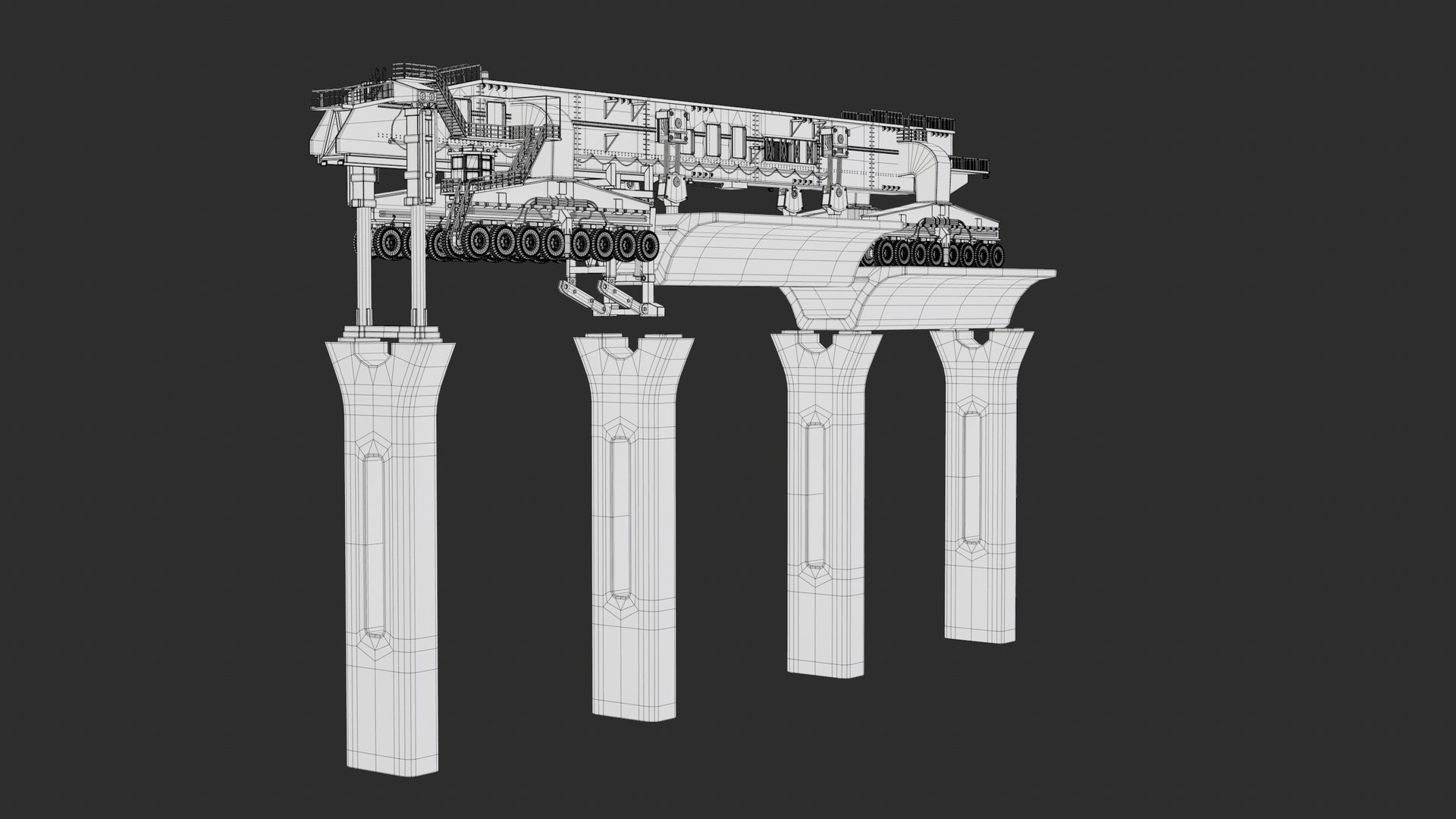 3D Bridge Girder Erection Machine SLJ900 With The Bridge PBR https://p.turbosquid.com/ts-thumb/Zp/juGi3U/n1/screenshot112/png/1700847212/1920x1080/fit_q87/2c41853b763020644be135f0f84d6c5b6be476cd/screenshot112.jpg