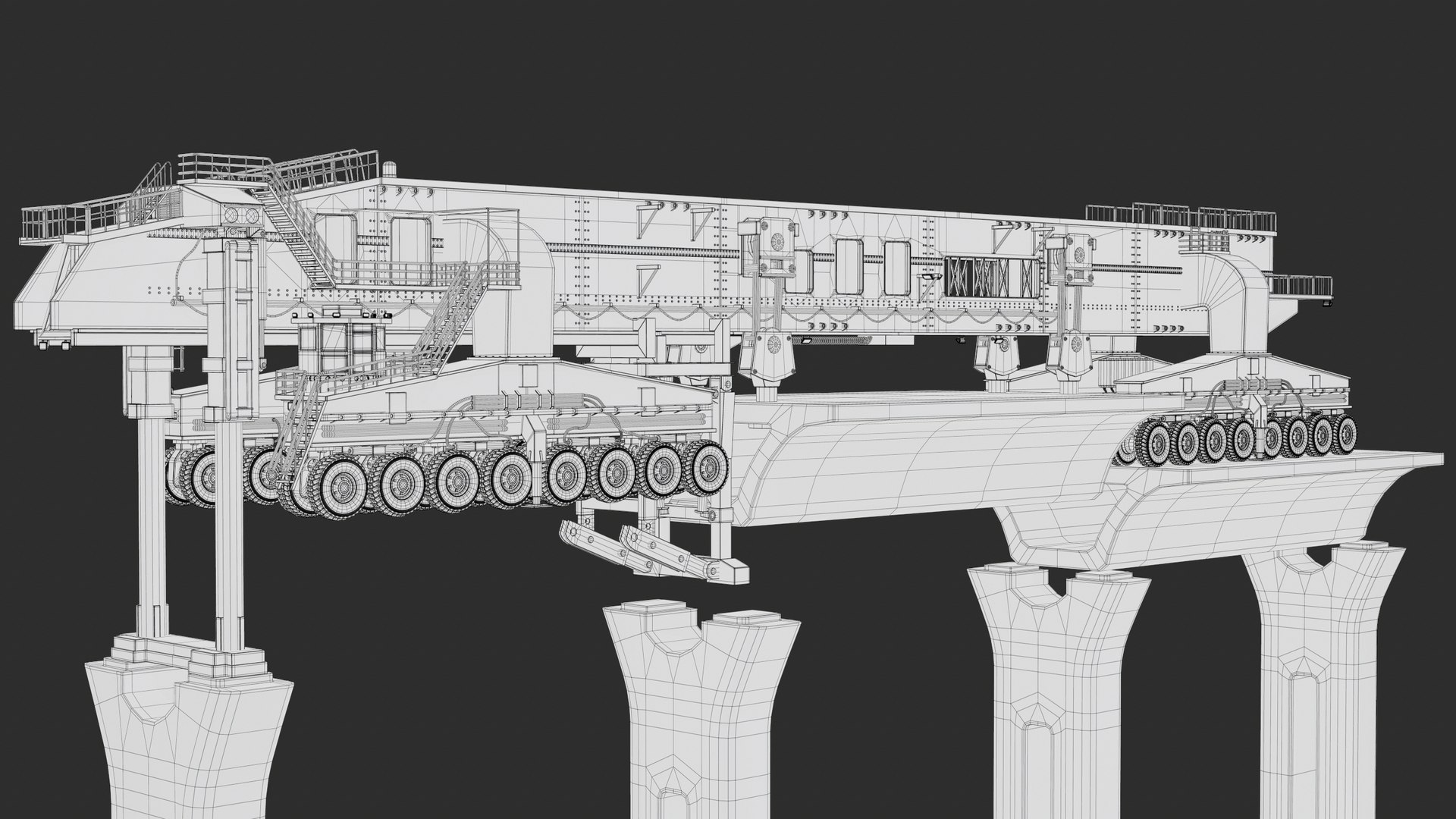 3D Bridge Girder Erection Machine SLJ900 With The Bridge PBR https://p.turbosquid.com/ts-thumb/Zp/juGi3U/qi/screenshot131/png/1700847225/1920x1080/fit_q87/8b37ea898803328545aa12ed559fd792205d7766/screenshot131.jpg