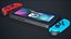 Nintendo Switch Low Poly Game Console PBR