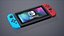 Nintendo Switch Low Poly Game Console PBR