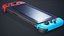 Nintendo Switch Low Poly Game Console PBR