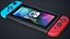 Nintendo Switch Low Poly Game Console PBR
