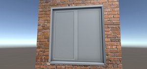 window room props 3D model