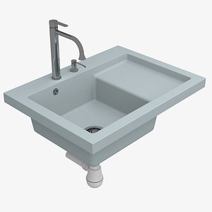 Kitchen Sink 34 3D