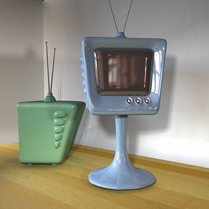 crt 3d model