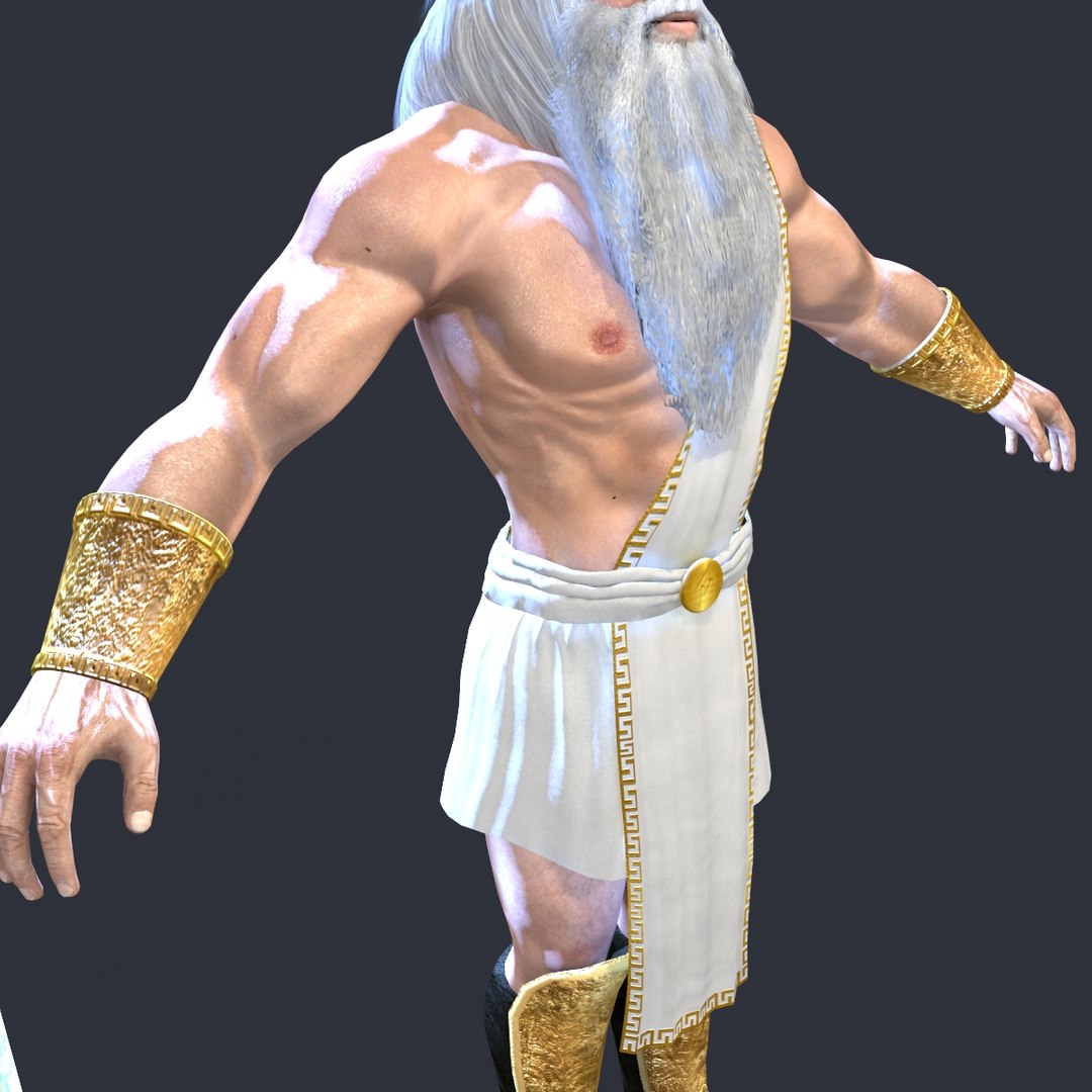 Greek God Zeus 3D Model - TurboSquid 1425254