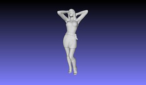 3D woman model