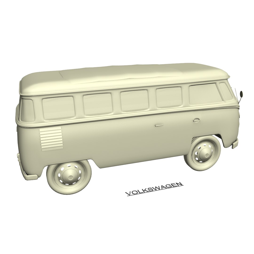 van 3d model