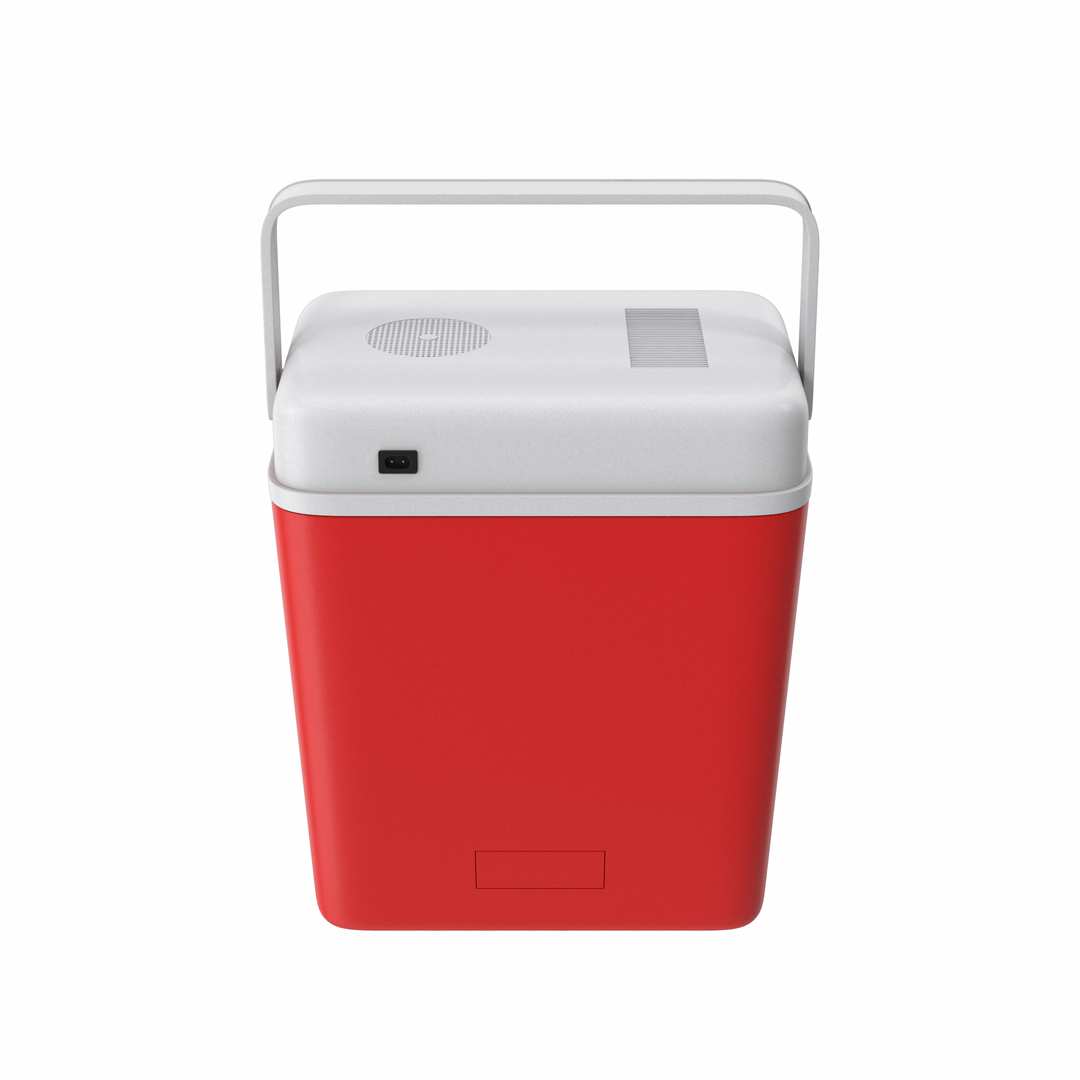 Red Electric Coolbox Model - TurboSquid 2338694