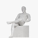 Male mannequin pose 9 PBR
