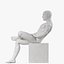 Mannequin masculin en pose 9 PBR