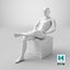 Mannequin masculin en pose 9 PBR