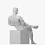 Mannequin masculin en pose 9 PBR